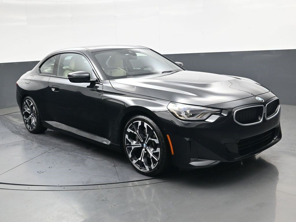 Used 2025 Black Sapphire Metallic BMW 230i image 1