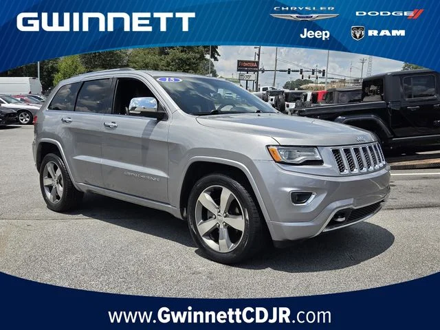 Used 2015 Silver Jeep Overland image 1