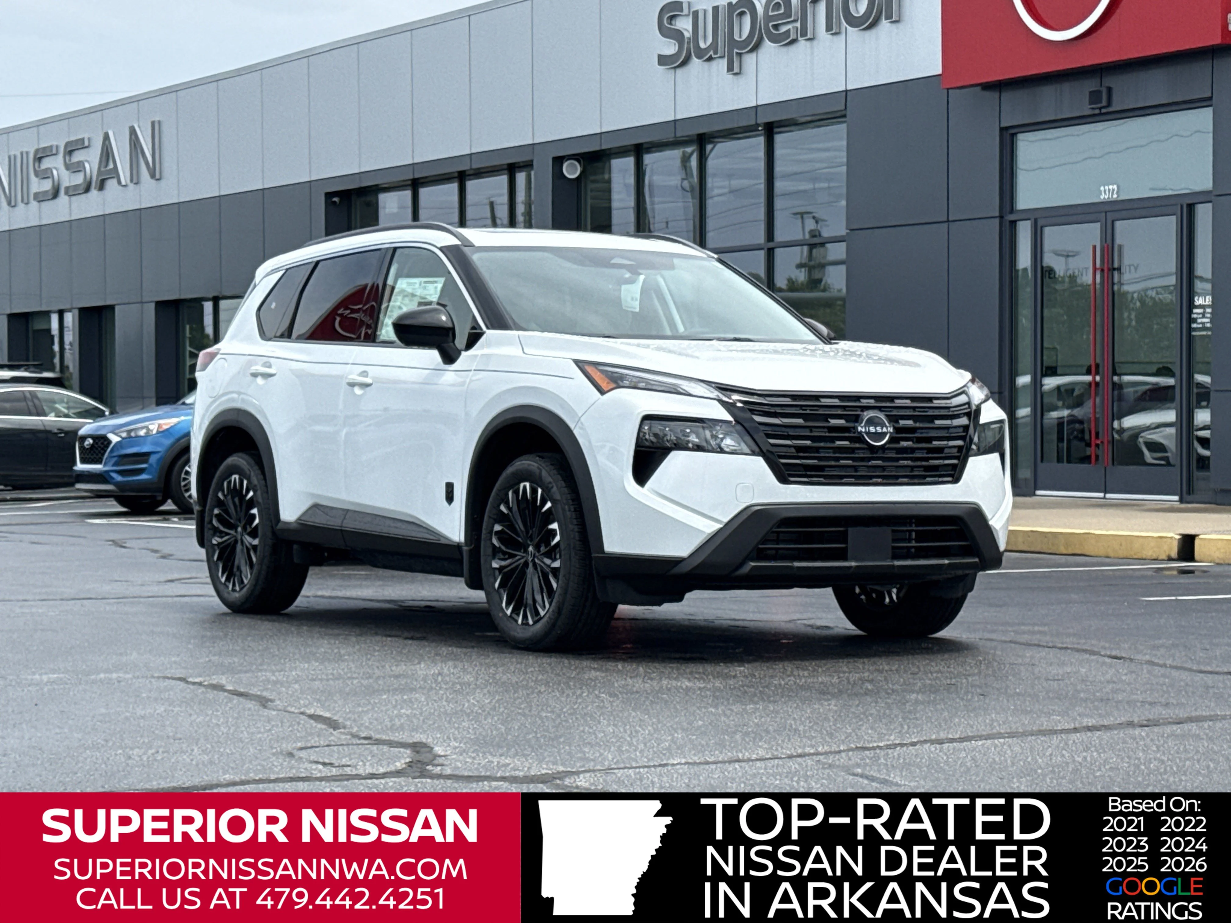 New 2026 Everest White Pearl Tricoat Nissan Dark Armor AWD image 1