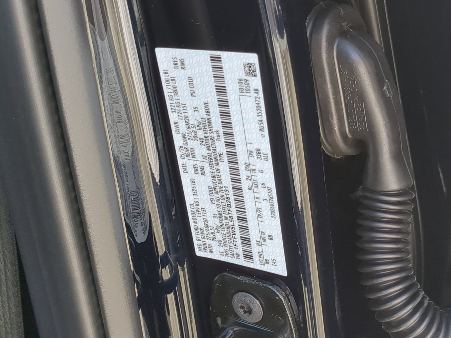 New 2026 Antimatter Blue Metallic Ford Lariat® image 69