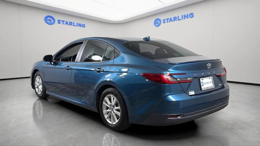 Used 2025 Blue Toyota LE image 5