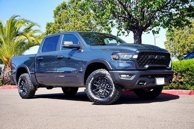 New 2026 Forged Blue Metallic Exterior Paint RAM Rebel image 2