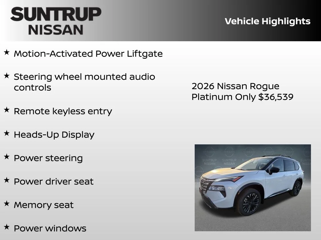 2026 Nissan Rogue Platinum - Photo 16