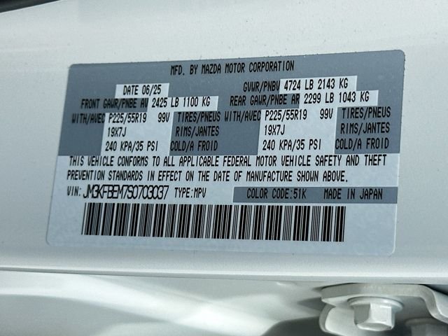Used 2025 White Mazda 2.5 S Premium Plus Package image 35