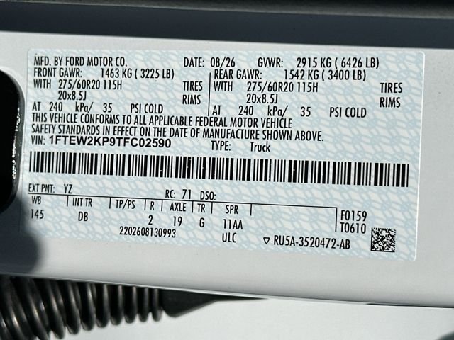 New 2026 Oxford White Ford STX image 62