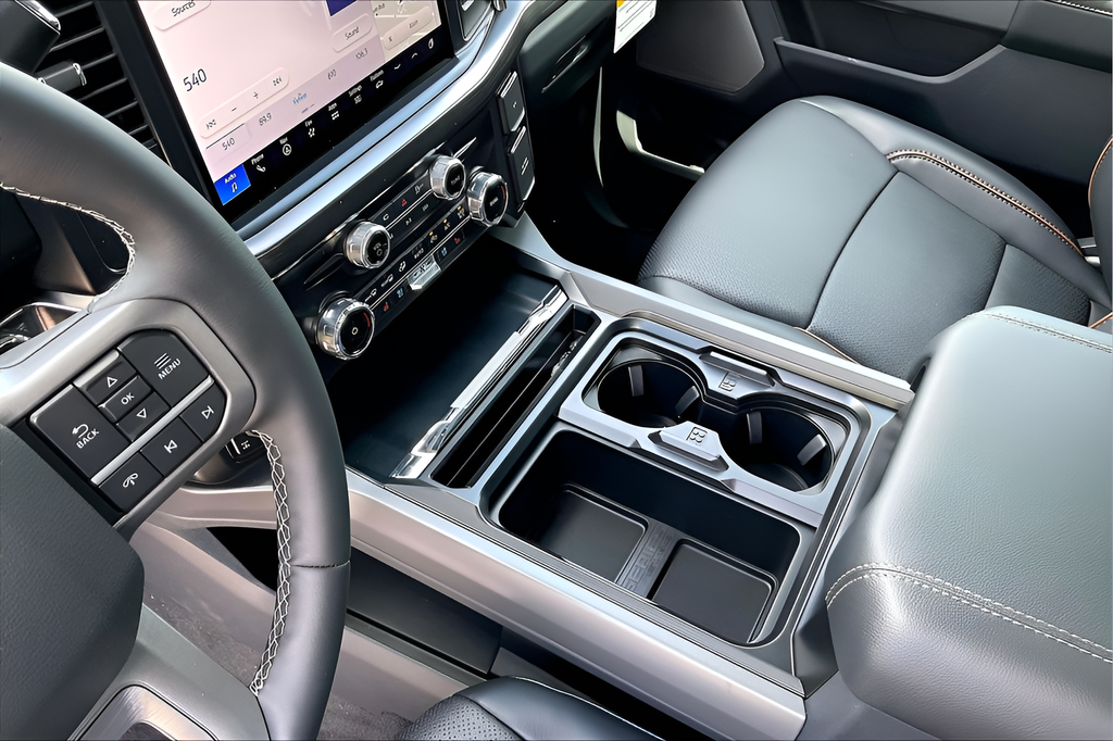 New 2026 Glacier Gray Metallic Tri-Coat Ford Lariat image 9