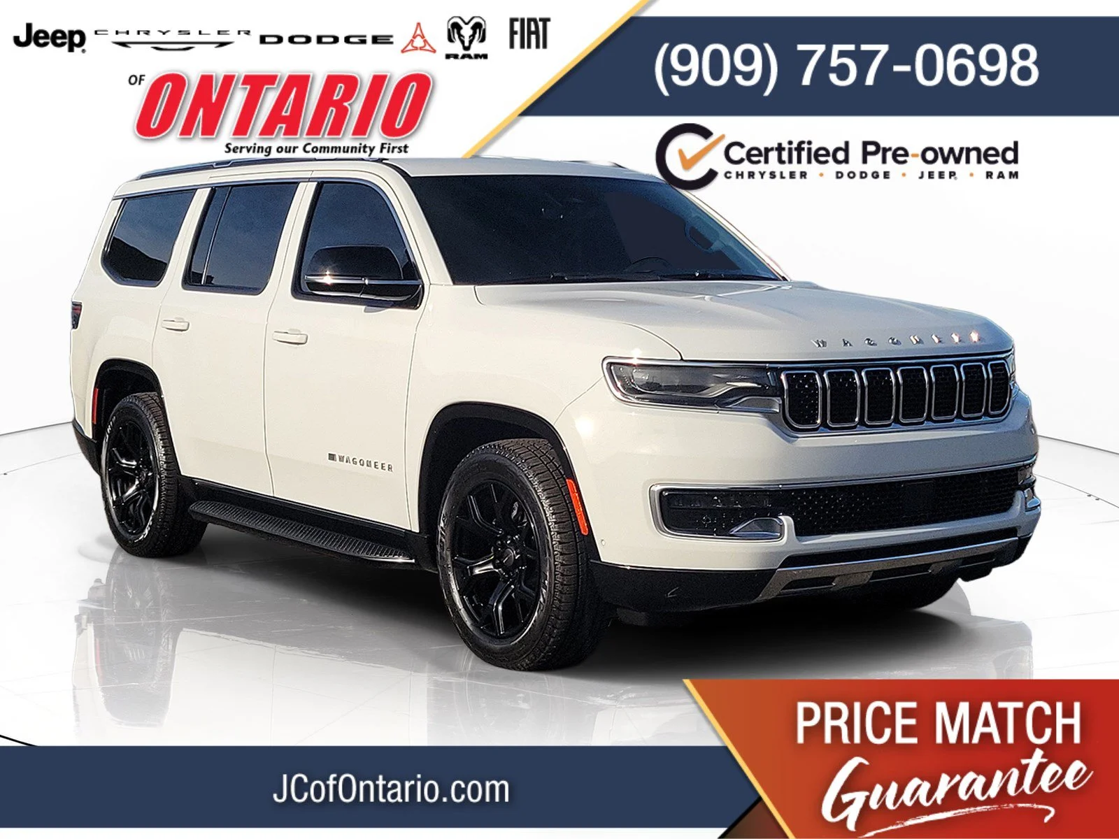 Certified Used 2023 White Jeep Series III image 1