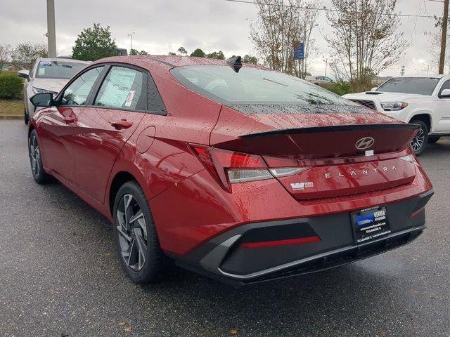 New 2025 Red Hyundai SEL Sport image 7