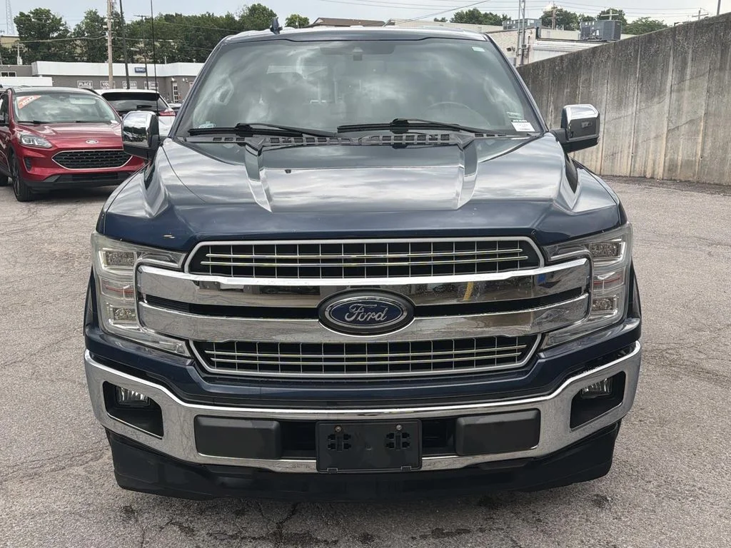 Used 2018 Blue Jeans Metallic Ford Lariat image 10