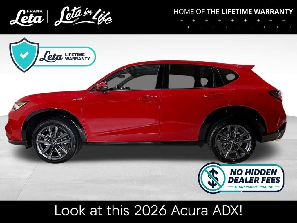 New 2026 Milano Red Acura w/A-Spec Package image 2