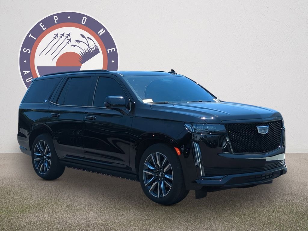 Used 2023 Black Cadillac Sport Platinum image 2