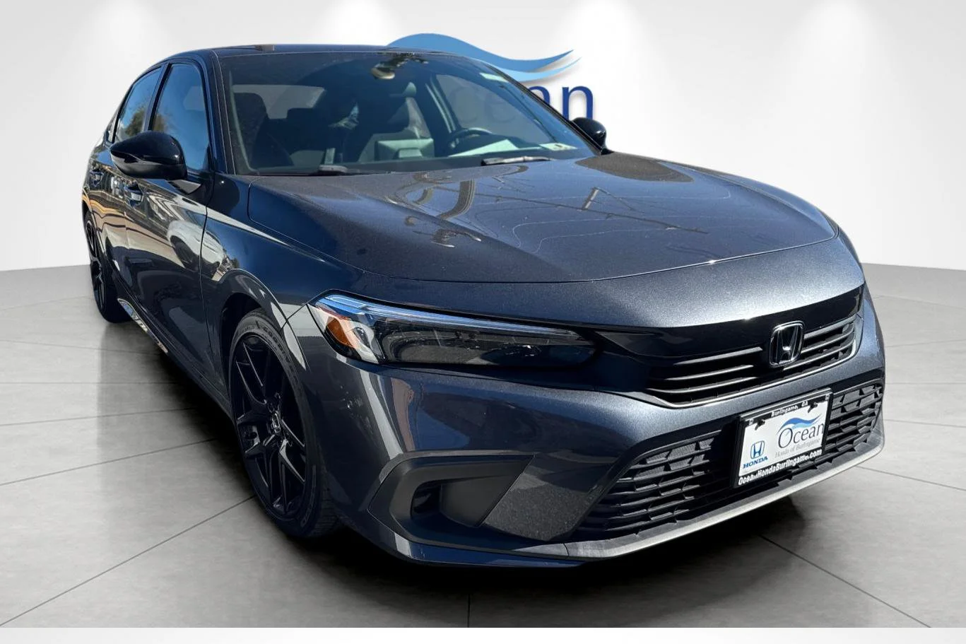 Certified Used 2022 Meteorite Gray Metallic Honda Sport image 2