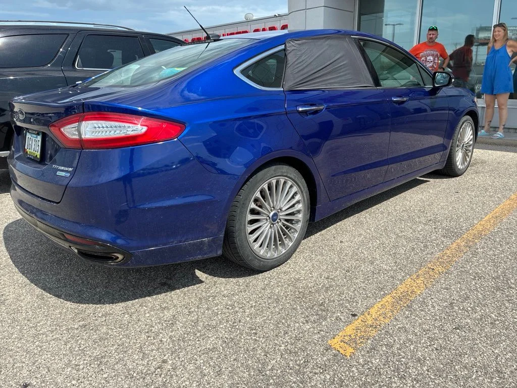 Used 2014 Blue Ford Titanium image 5