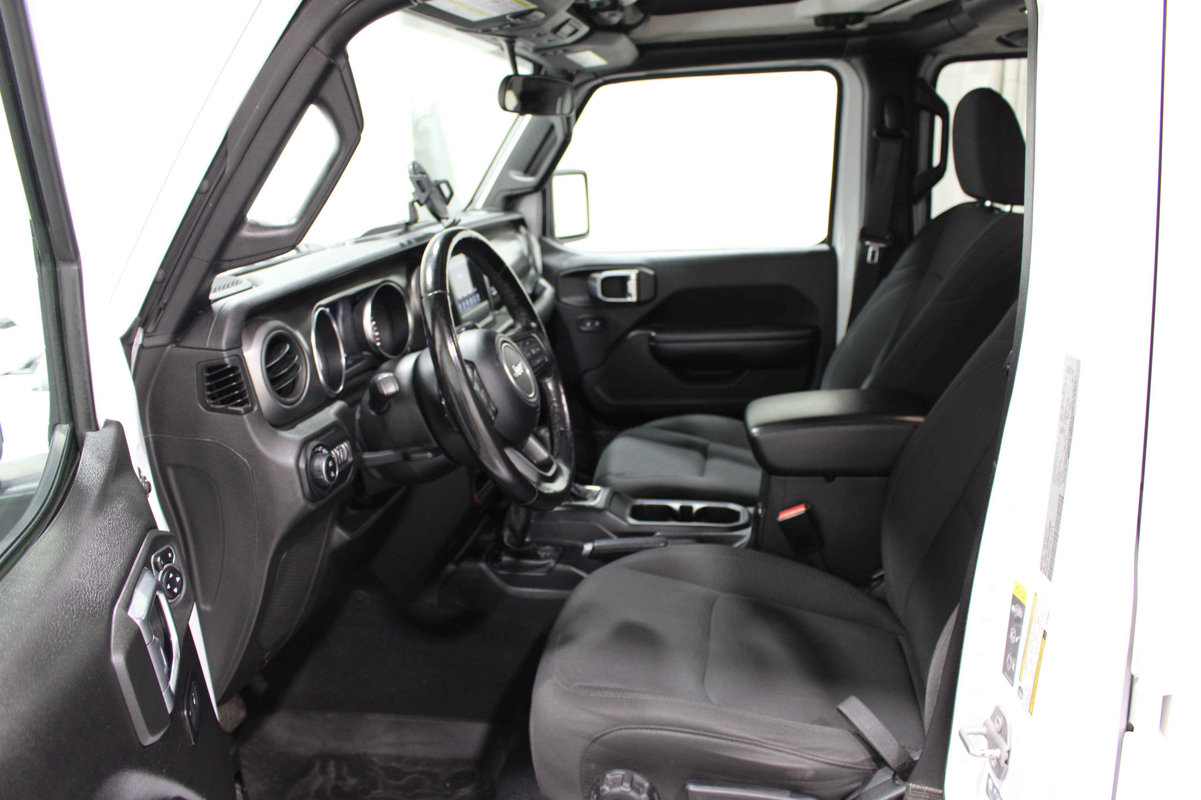 Used 2021 Bright White Clearcoat Jeep Willys image 3