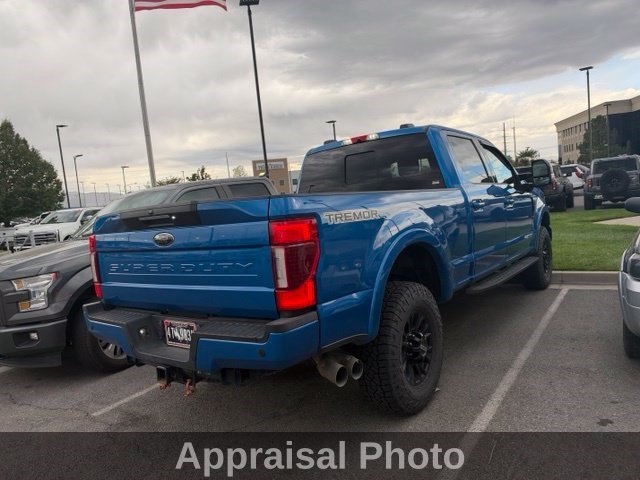 Used 2020 Blue Ford LARIAT image 4