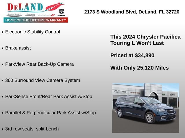 2024 Chrysler Pacifica Touring L - Photo 12