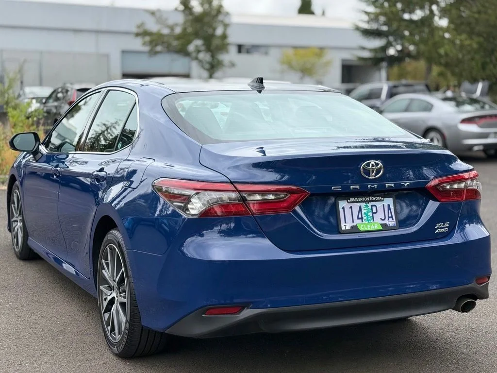 Certified Used 2023 Blue Toyota XLE image 3