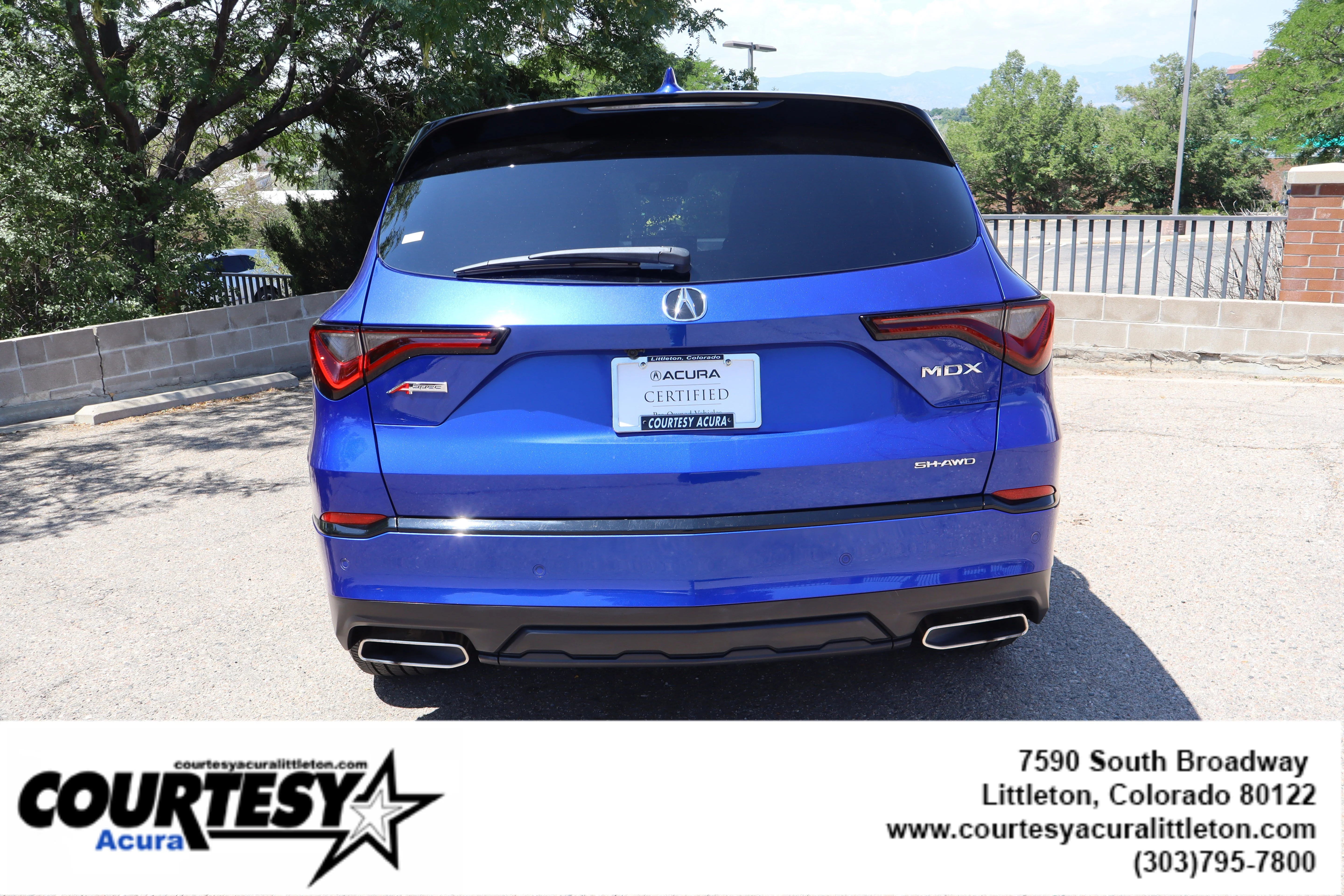 Certified Used 2024 Apex Blue Pearl Acura SH-AWD A-SPEC image 42
