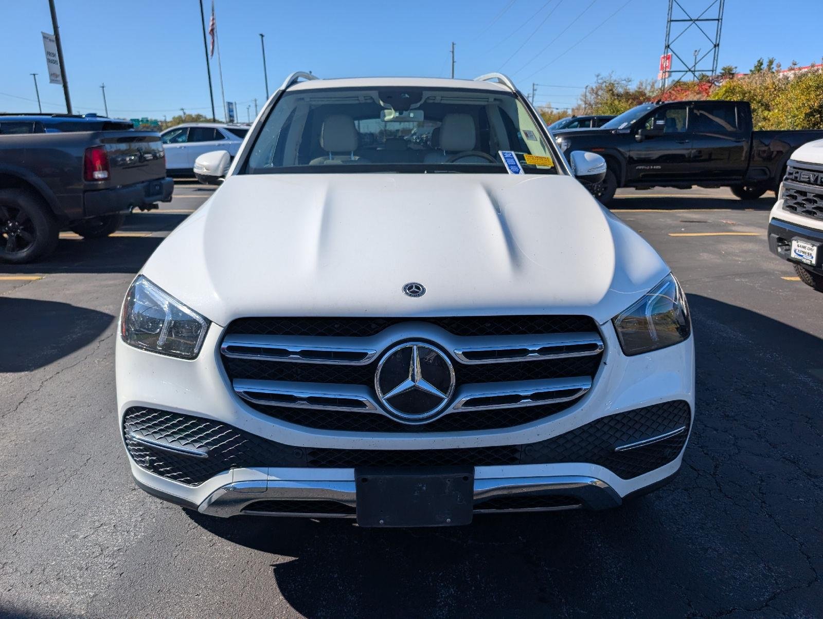 Used 2020 Polar White Mercedes-Benz GLE 350 image 2