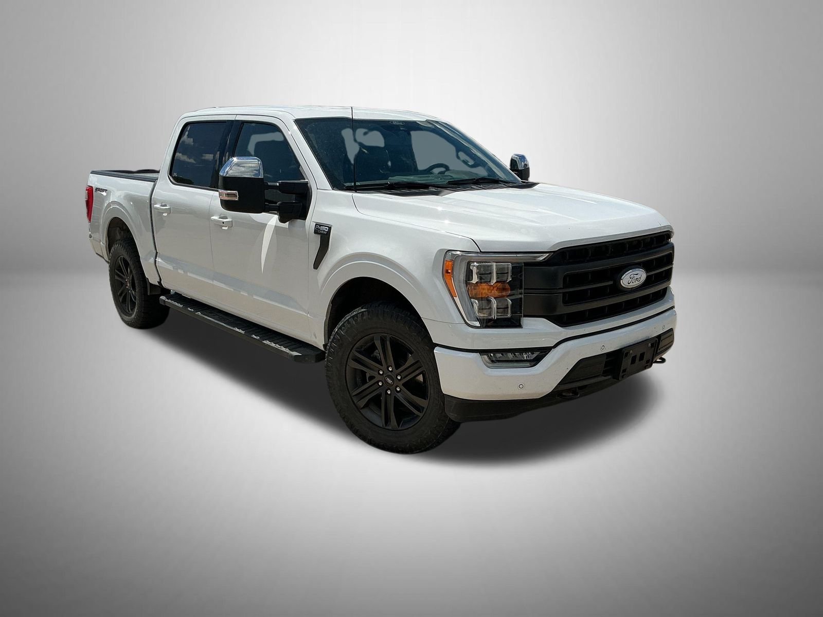 Used 2021 Oxford White Ford Lariat image 3