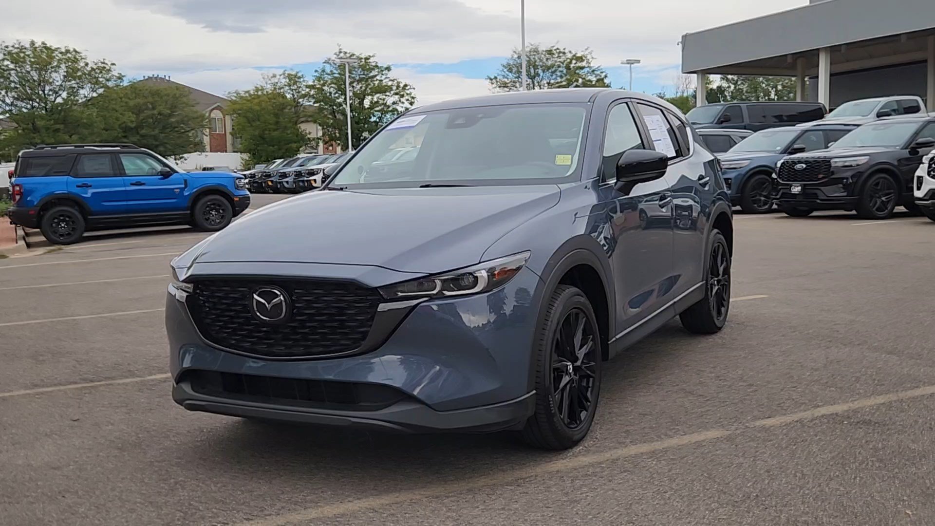 Certified Used 2025 Polymetal Gray Metallic Mazda 2.5 S Carbon Edition image 3