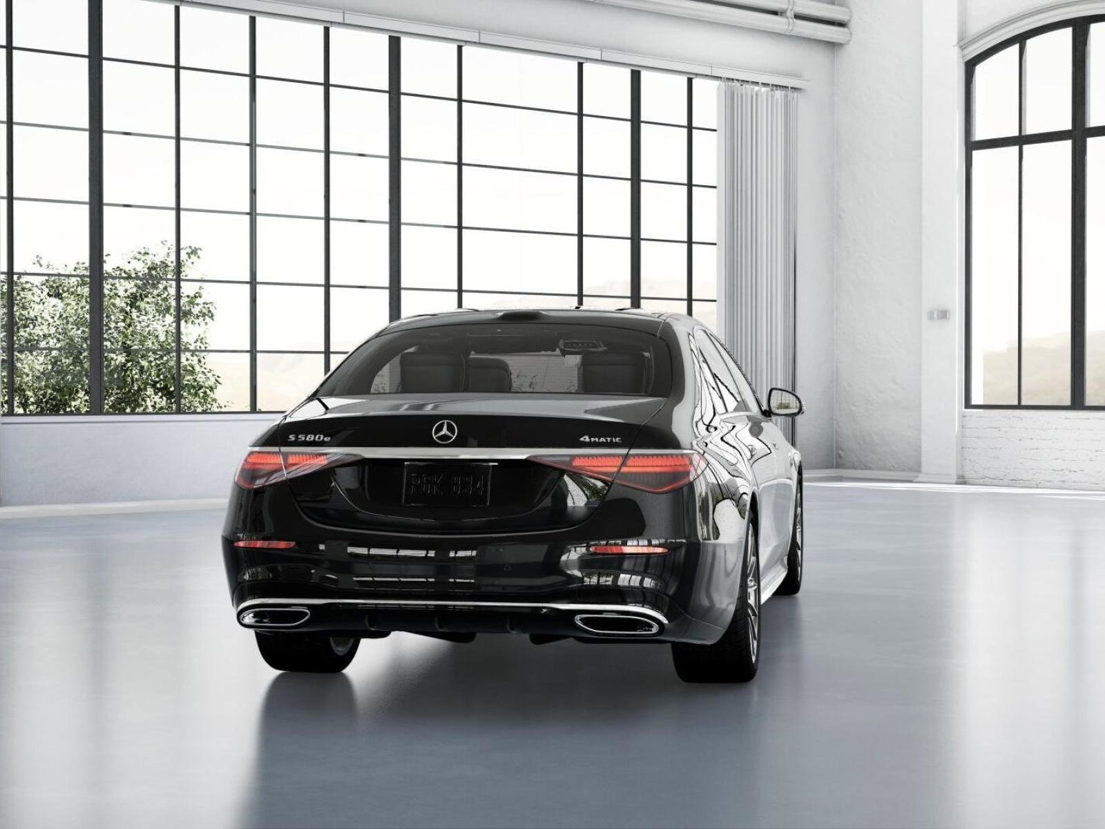 New 2026 Black Mercedes-Benz S 580e 4D Sedan 4MATIC® image 25