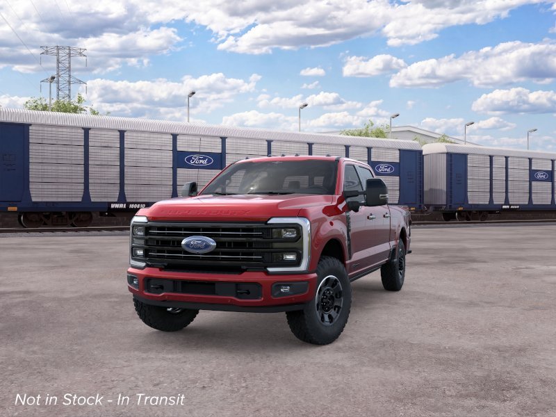 New 2026 Ruby Red Metallic Tinted Clearcoat Ford F-250® Platinum® image 2
