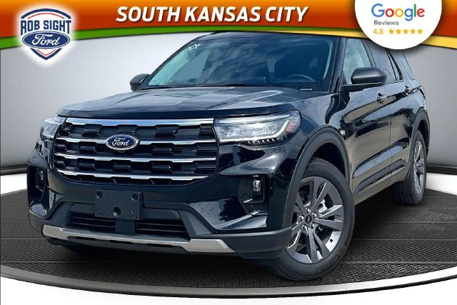 New 2026 Agate Black Metallic Ford Active image 1