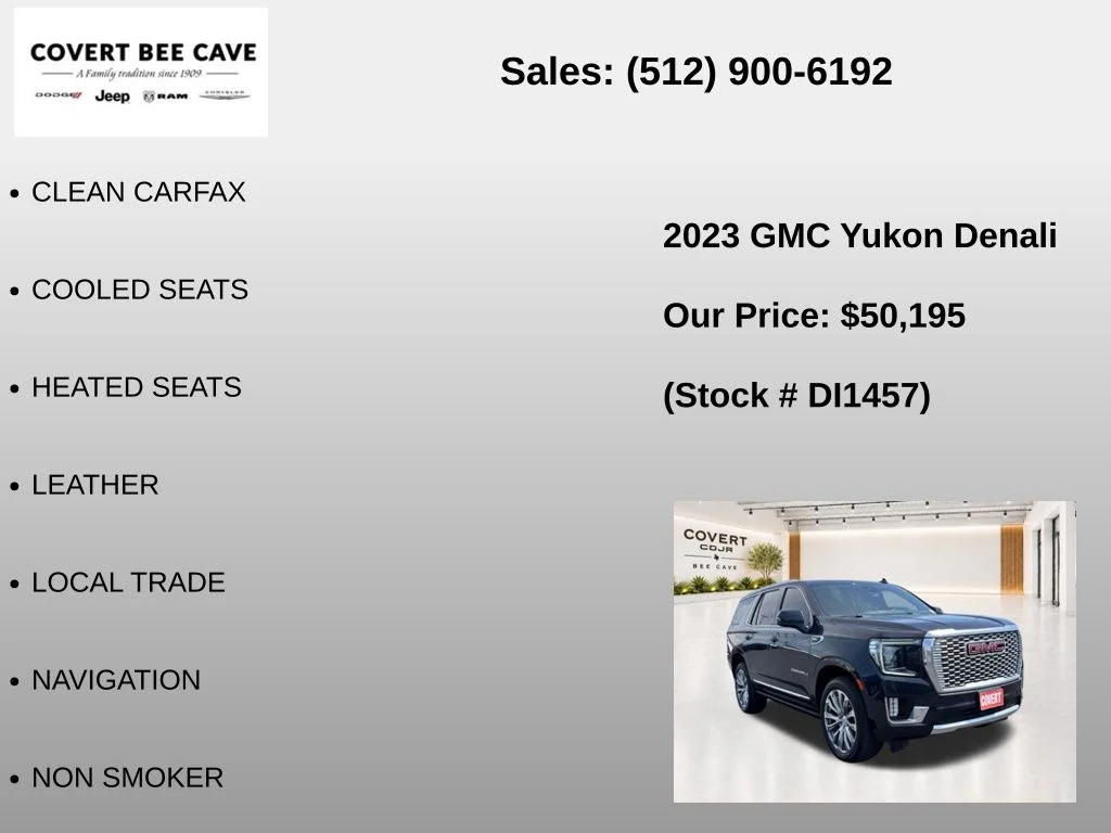Used 2023 Silver GMC Denali image 7