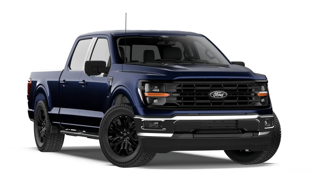 New 2026 ANTIMATTER BLUE METALLIC Ford XLT image 4