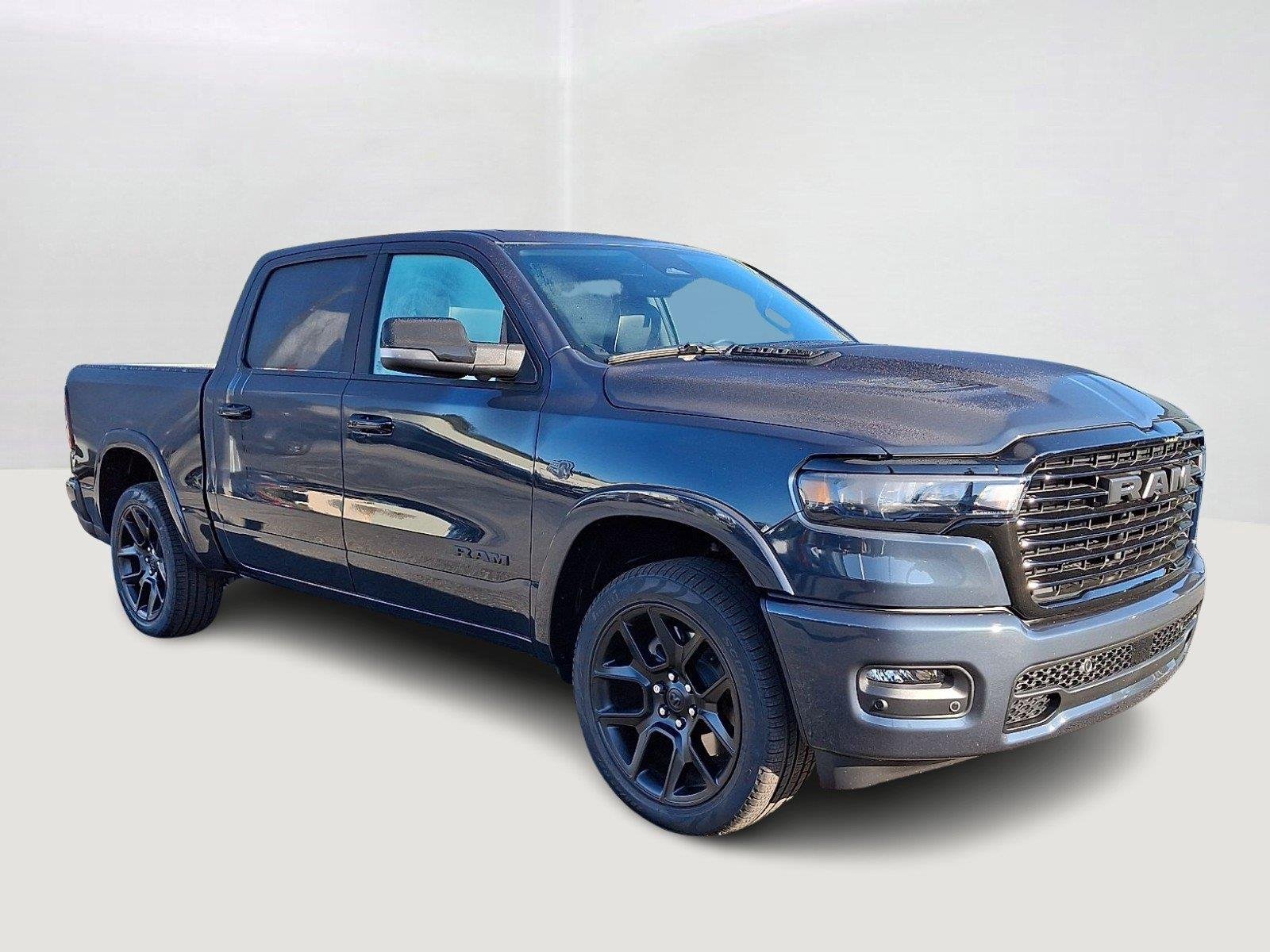 New 2027 Forged Blue Metallic Exterior Paint RAM Laramie image 2