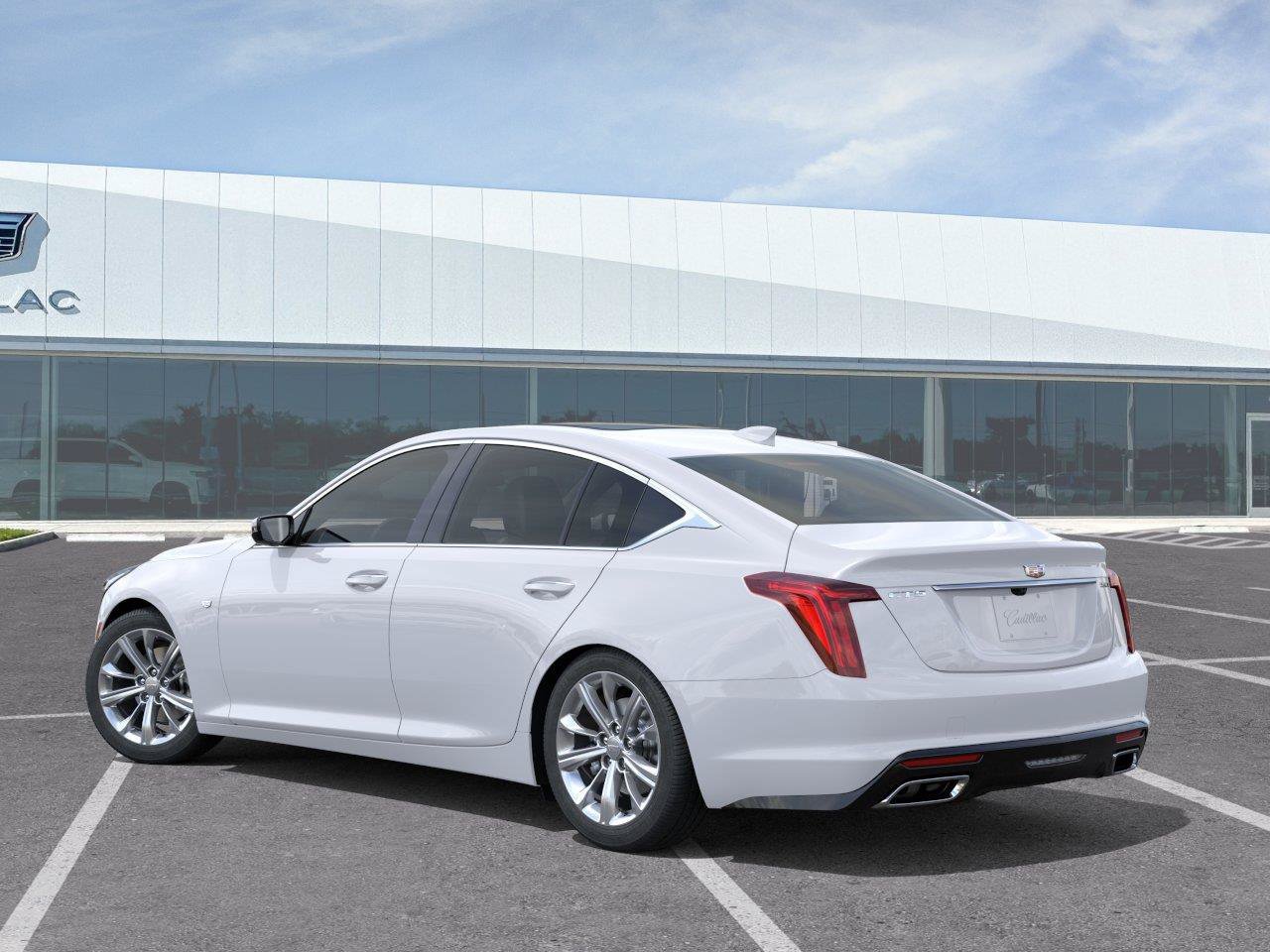 New 2026 Summit White Cadillac Premium Luxury image 3