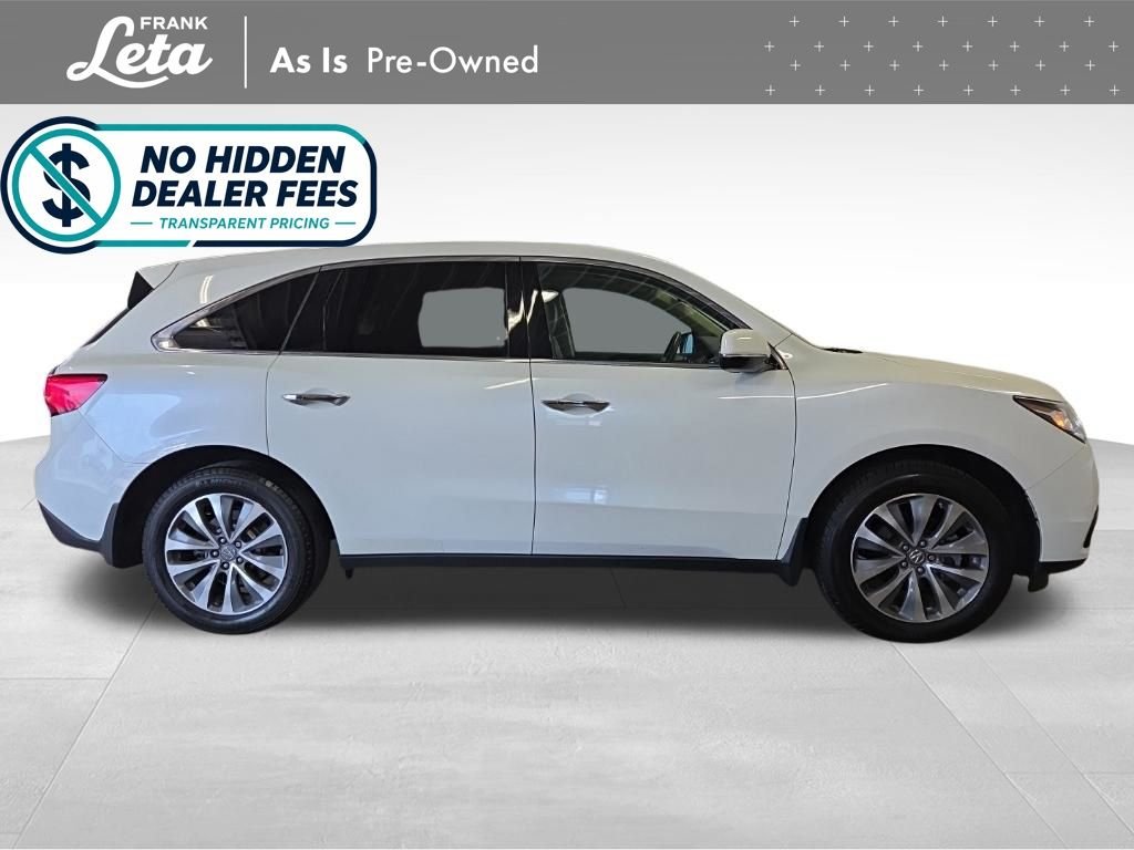 Used 2016 White Diamond Pearl Acura  image 7