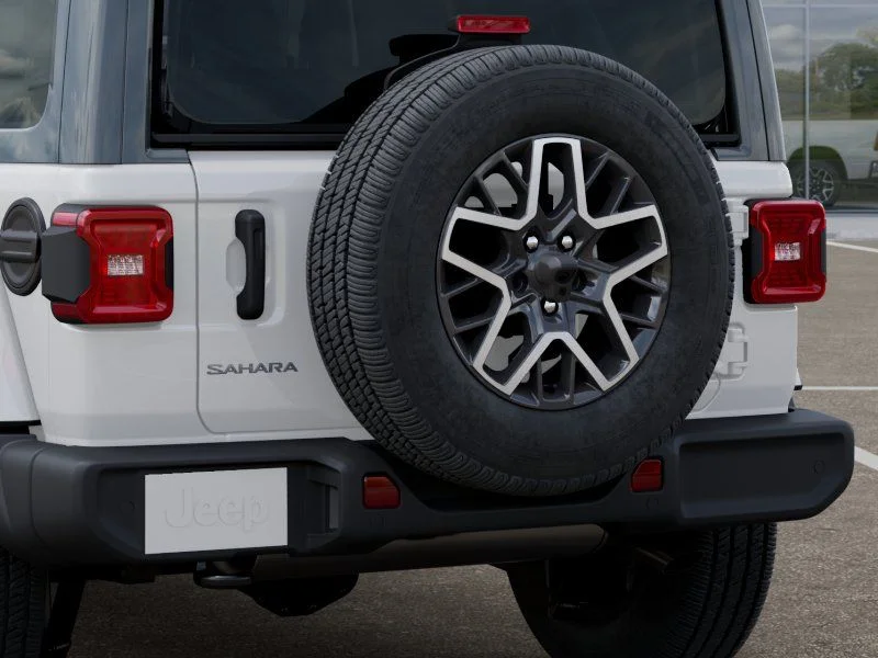 New 2026 Bright White Clear-Coat Exterior Paint Jeep Sahara image 13