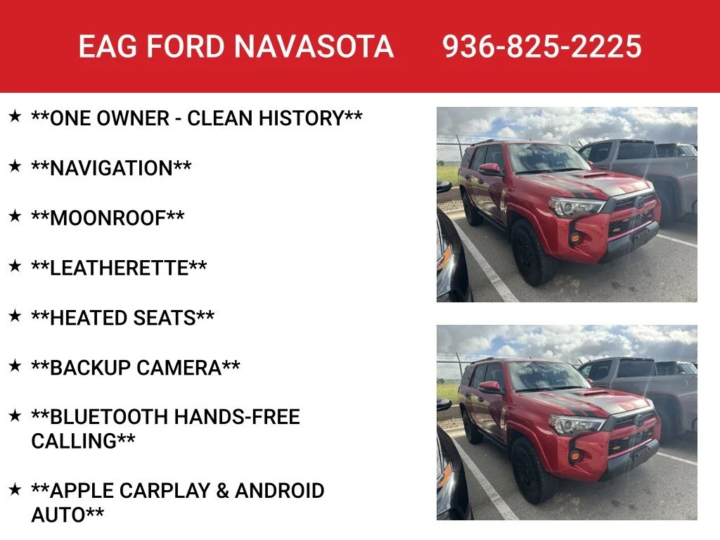 Used 2023 Red Toyota TRD Off-Road Premium image 2