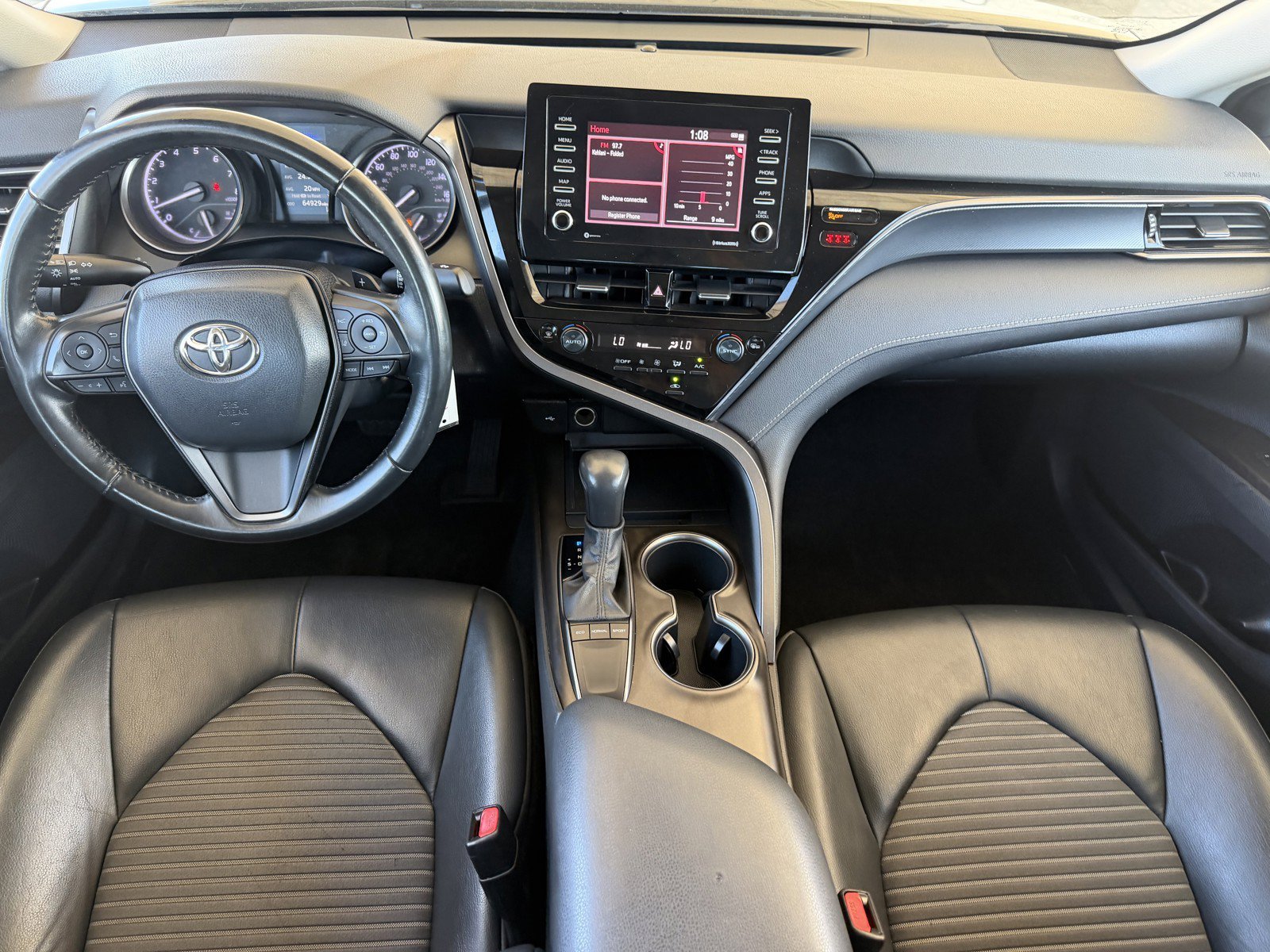 Certified Used 2023 Midnight Black Metallic Toyota SE image 24