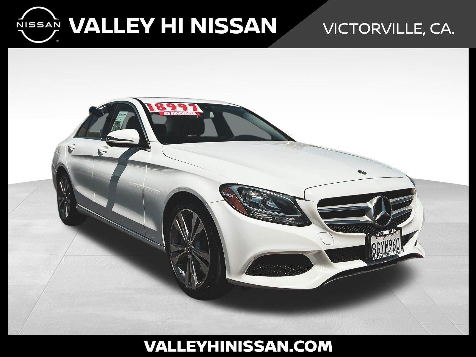 Used 2018 White Mercedes-Benz C 300 image 1