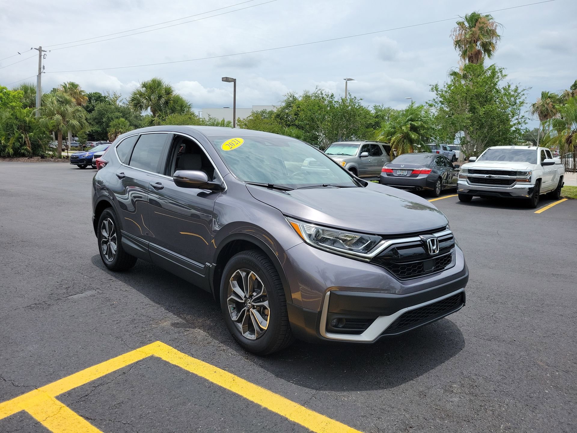 Certified Used 2021 Modern Steel Metallic Honda AWD EX-L image 39