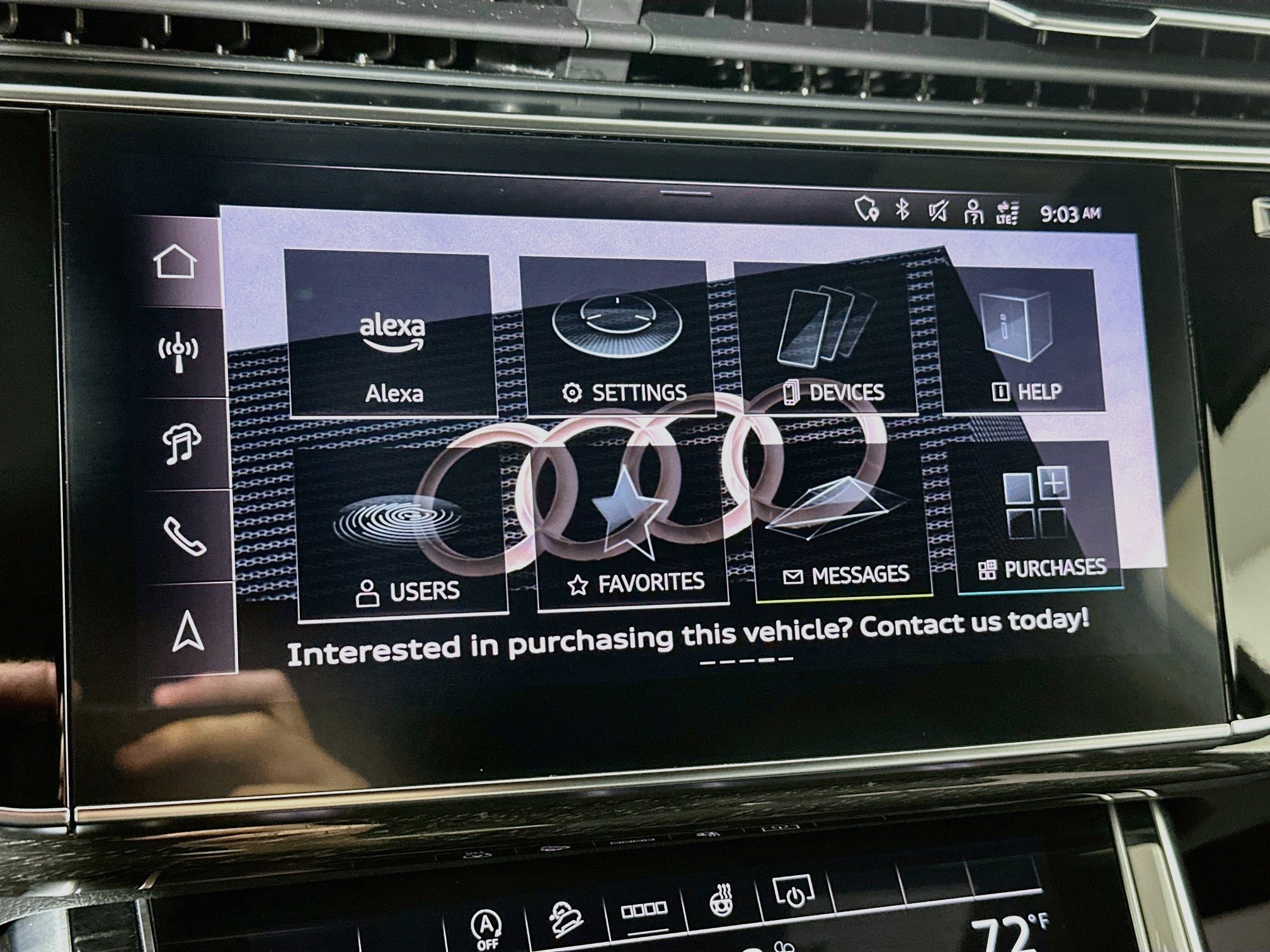 Used 2026 Glacier White Metallic Audi Premium Plus image 16