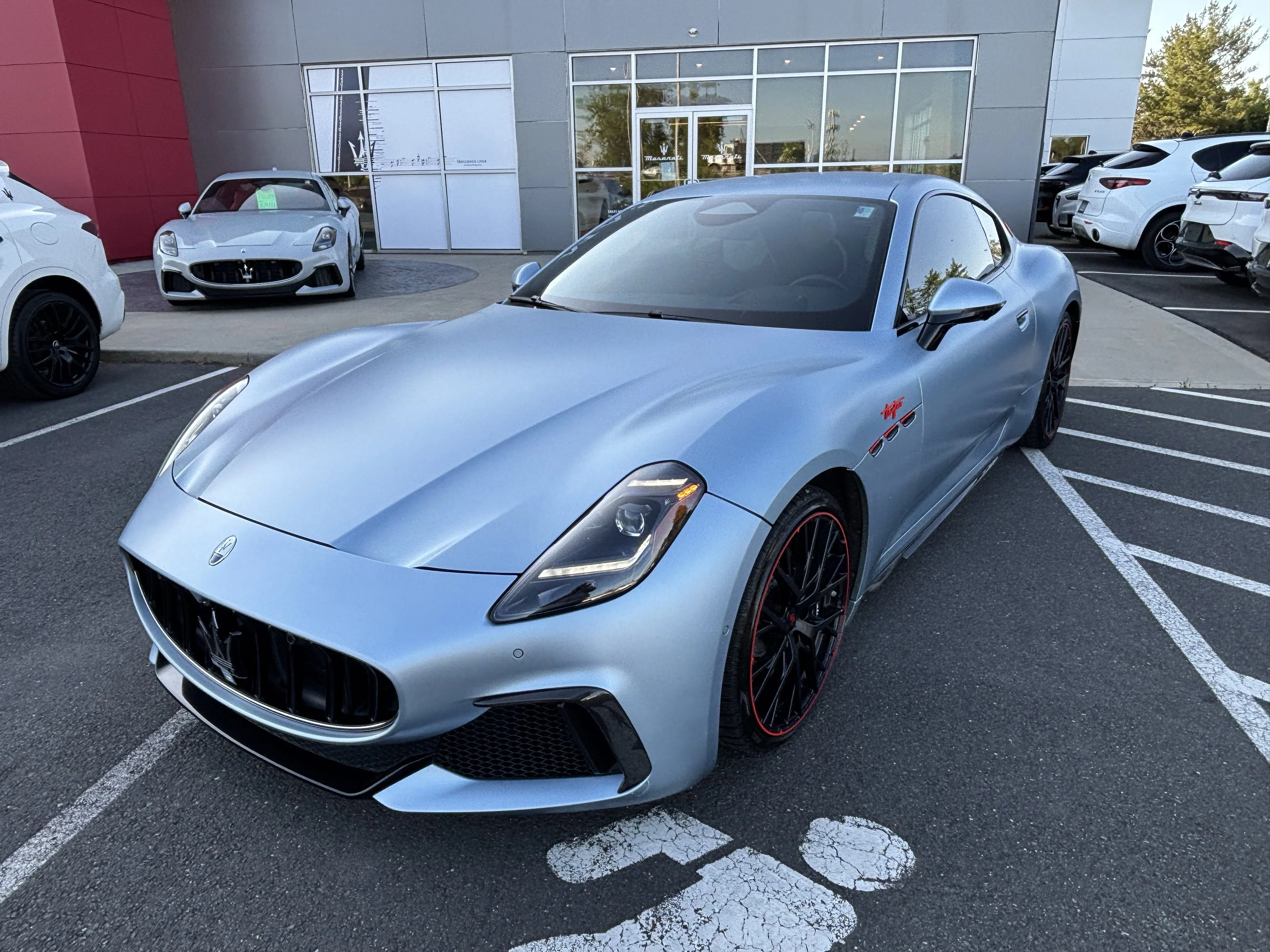 Certified Used 2024 Grigio Lamiera Matte Maserati Trofeo image 3