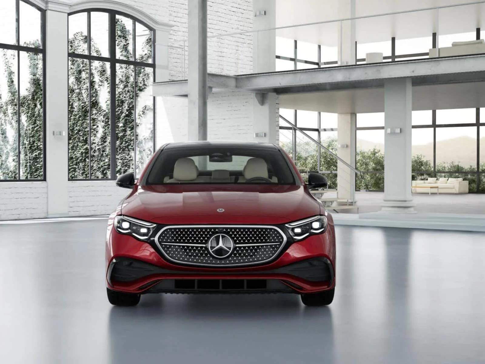 New 2026 MANUFAKTUR Patagonia Red Metallic Mercedes-Benz E 350 image 6