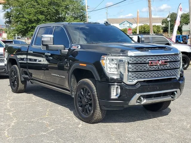 Used 2022 Ebony Twilight Metallic GMC Denali image 1