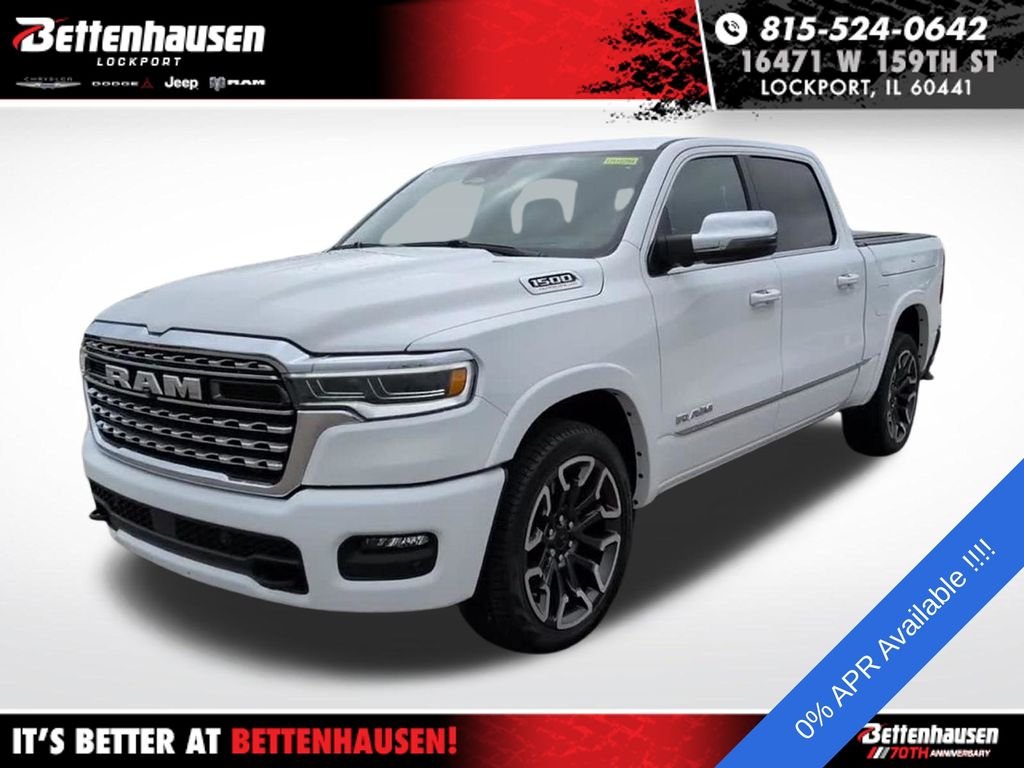 New 2026 Bright White Clearcoat RAM Limited image 11