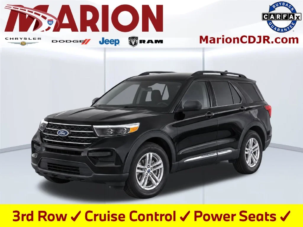 Used 2020 Black Ford XLT image 1
