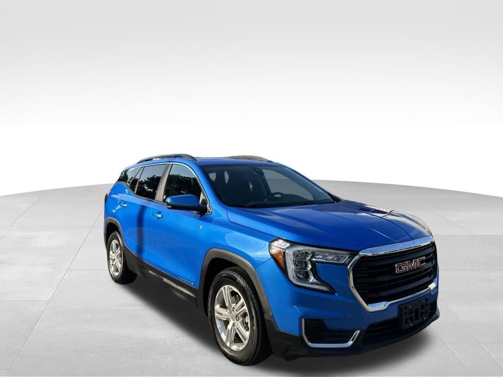 Used 2024 Blue GMC SLE image 8