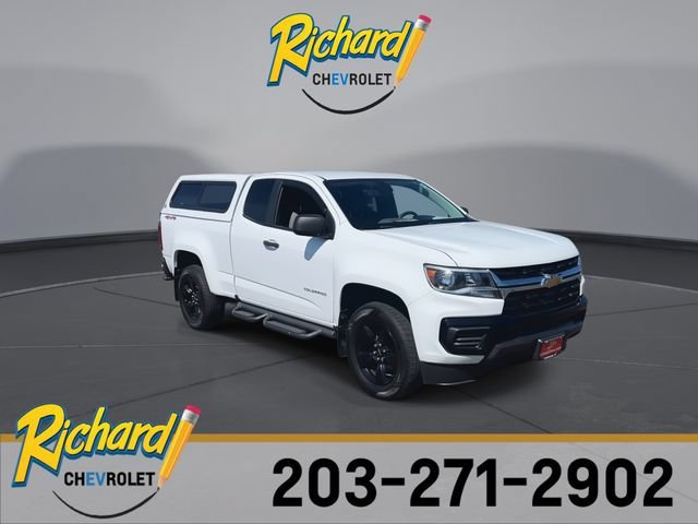 Used 2021 Chevrolet Colorado Work Truck with VIN 1GCHTBEN3M1207038 for sale in Cheshire, CT