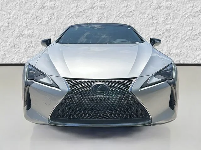 Used 2021 Liquid Platinum Lexus LC 500 image 8