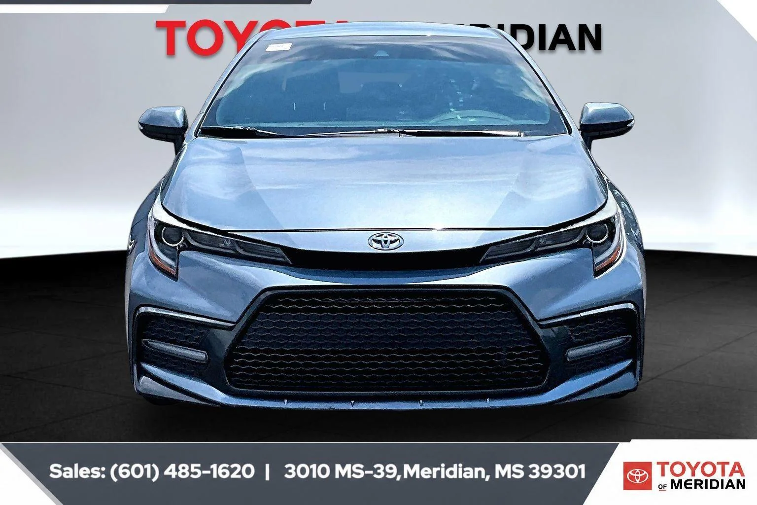 Used 2020 Celestite Gray Metallic Toyota SE image 3