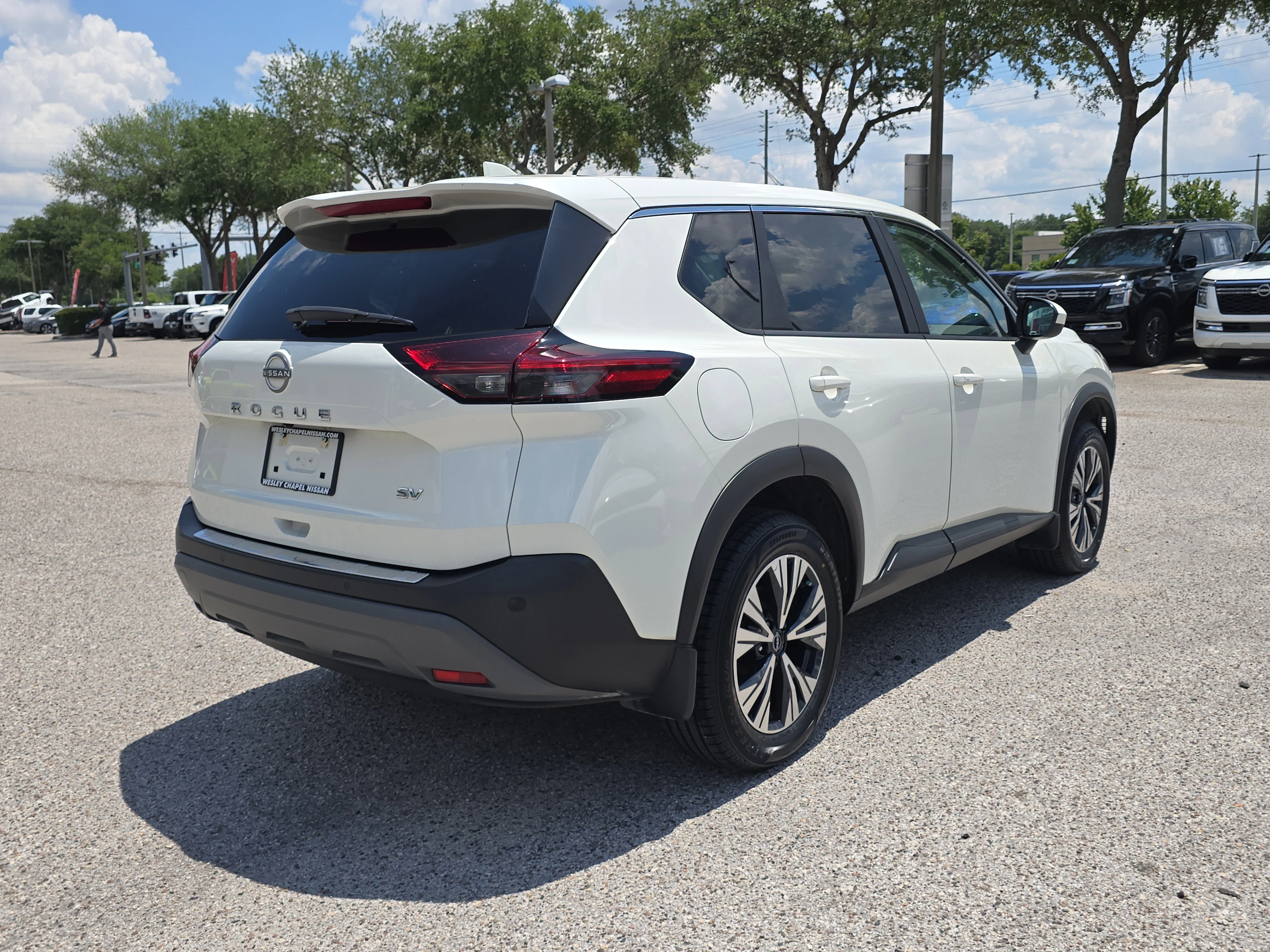 Certified Used 2023 Pearl White Tricoat Nissan SV image 8