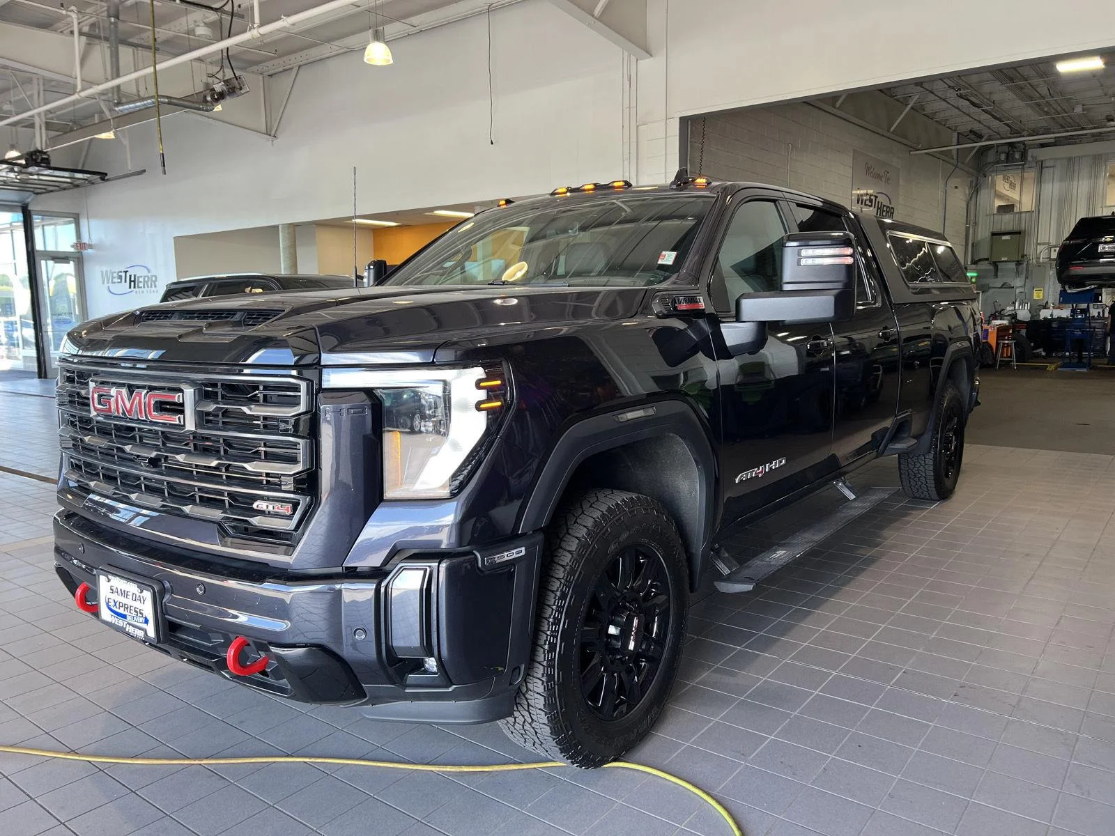 Used 2024 Titanium Rush Metallic GMC AT4 image 4